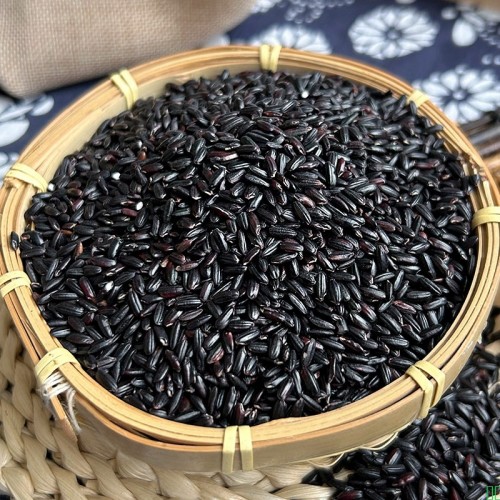 新货黑米农家自种东北黑香米控糖糙米紫米五谷杂粮粗粮煮粥煲汤