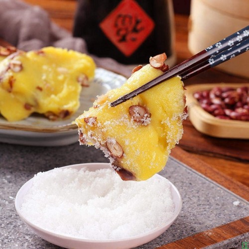 东北特产手工制作大黄米切糕白江米糯米年糕无加糖黏糕粘豆包邮