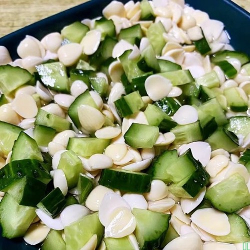 盐水杏仁内蒙赤峰特产克旗农家自制东北盐水杏仁咸菜包邮