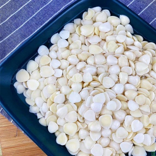 盐水杏仁内蒙赤峰特产克旗农家自制东北盐水杏仁咸菜包邮