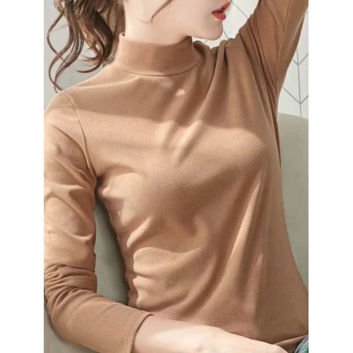 2025新款妈妈秋冬装毛衣女洋气打底衫上衣服中老年春秋季加绒套装