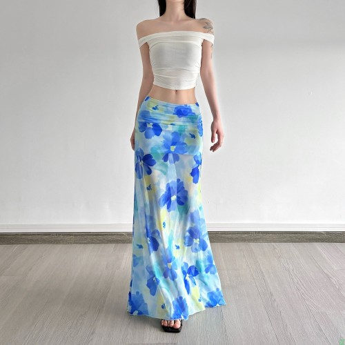 IUAE「低至19元」度假风海边长款半身裙合集海岛多巴胺长裙特惠