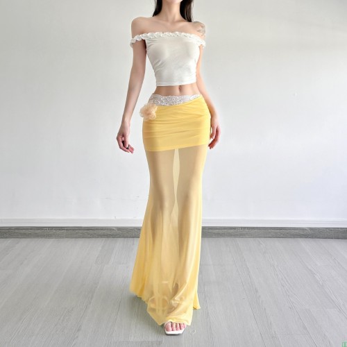 IUAE「低至19元」度假风海边长款半身裙合集海岛多巴胺长裙特惠