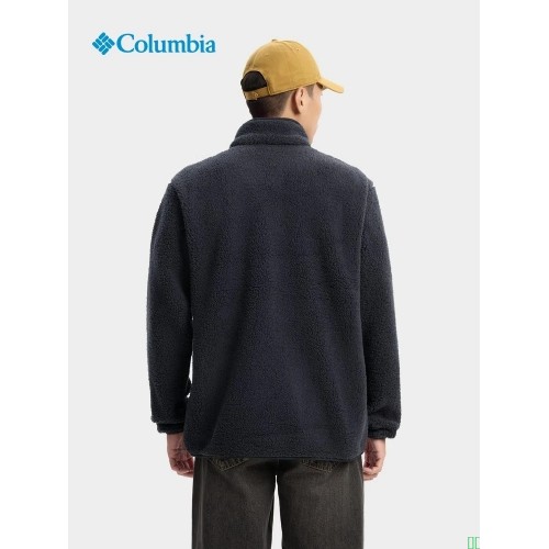 Columbia哥伦比亚户外25秋冬新品男子立领抓绒衣保暖外套AM2797_010_黑色_L_(180_100A)【图片_价格_品牌_报价】