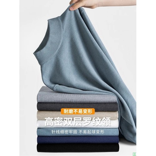 宾色半高领毛衣男冬款纯色休闲加绒加厚保暖打底衫修身秋冬针织衫男装_【半高领】深灰色_XL_【合适120-140斤】【图片_价格_品牌_报价】