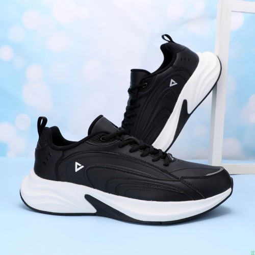 匹克态极运动鞋男士2026春冬季新款官方正品皮面防水加绒跑步鞋子