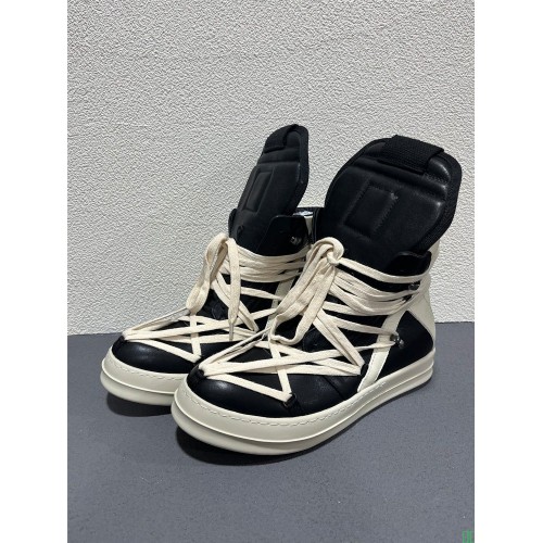 2025ro鞋新款经典倒三角系列真皮厚底休闲鞋情侣同款欧美潮流男鞋