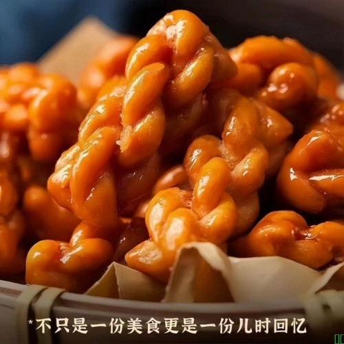 香酥小麻花饼干散装批办公室宿舍休闲食品老式糕点单独包装零食发