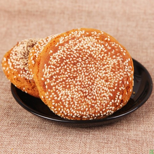 鑫炳记原味太谷饼2100g整箱装山西特产零食传统糕点小吃厂家批发