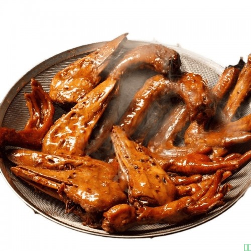 鸭掌生鲜大号鸭爪冷冻批发鸭脚生带皮商用家用一件包邮厂家直销