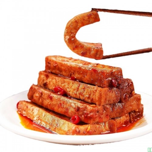 盐津铺子劲道豆干湘式风味好吃的夜宵休闲网红零食有嚼劲爆款解馋