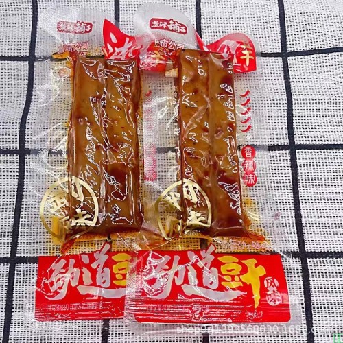 盐津铺子劲道豆干湘式风味好吃的夜宵休闲网红零食有嚼劲爆款解馋