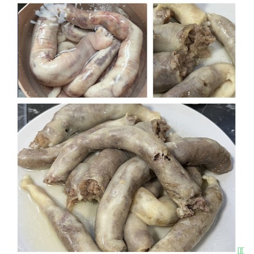 羊肠灌肉羊肉肠手工灌肉肠羊肠包肉生鲜即食商用冷冻羊肉肠肚包肉