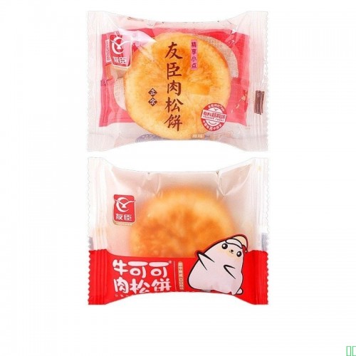 友臣肉松饼营养早餐面包糕点心网红款零食小吃休闲食品下午茶蛋糕