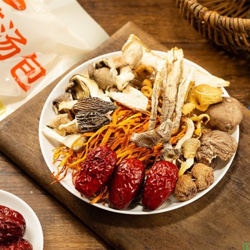 云南特产菌菇菌汤包菌汤蘑菇菌包松茸羊肚菌虫草花煲汤食材炖鸡汤