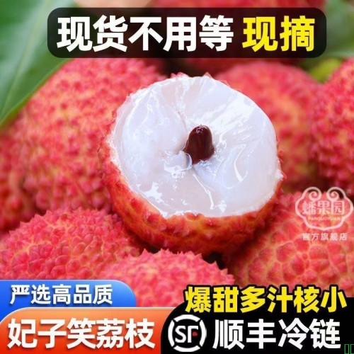 【顺丰冷链】现货妃子笑荔枝新鲜现摘水果海南孕妇当季礼盒装包邮
