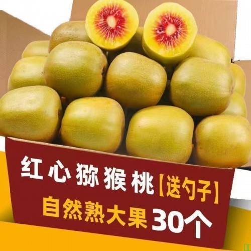 【包甜】四川蒲江红心猕猴桃水果应季整箱奇异果新鲜批发非黄绿心