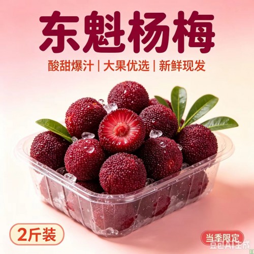 东魁杨梅新鲜大果当季酸甜杨梅冷链发货孕妇水果3斤装