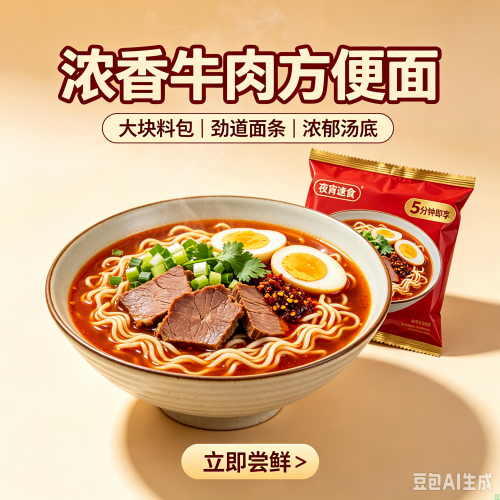 牛肉方便面